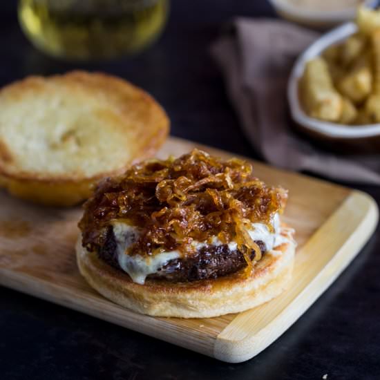 French Onion Burgers