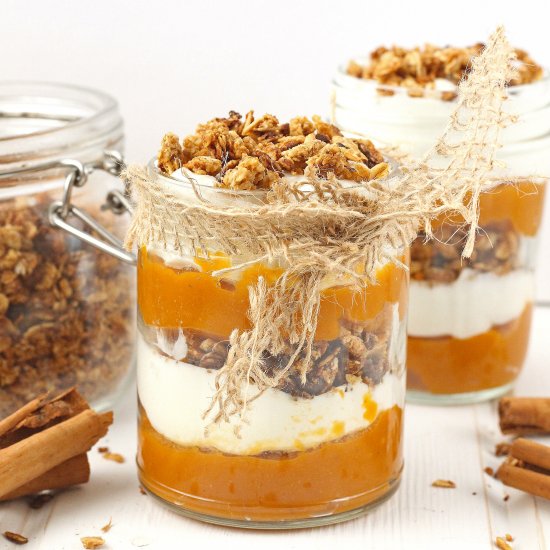 Pumpkin Pie Breakfast Parfait