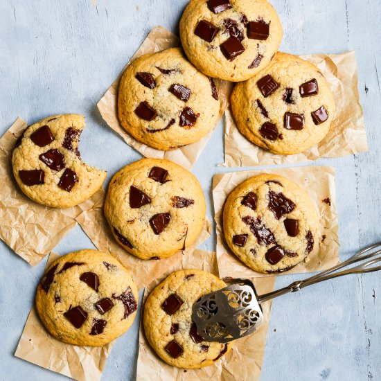 Gluten Free Chocolate Chip Cookies