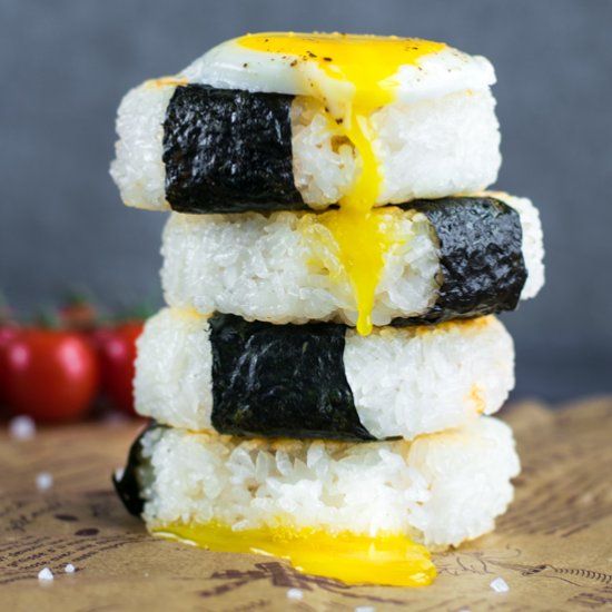 Roasted Tomato Yaki Onigiri