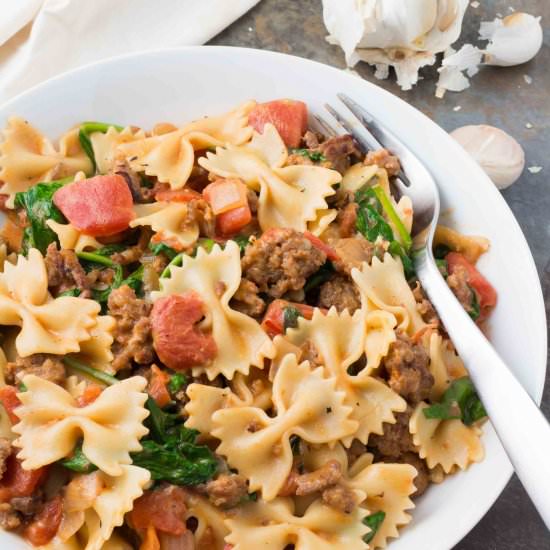 Italian Sausage Pasta