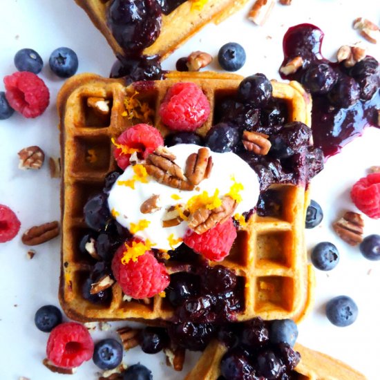 Sweet Potato Waffles