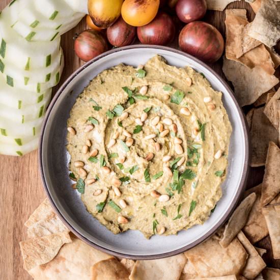 Baba Ganoush Roasted Eggplant Dip