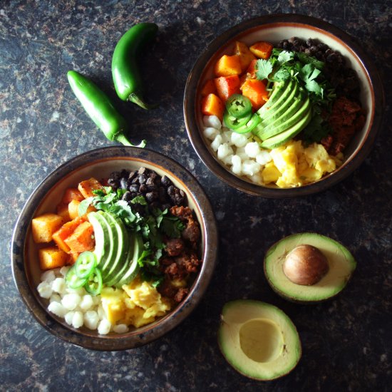 Three Sisters Breakfast Bowls