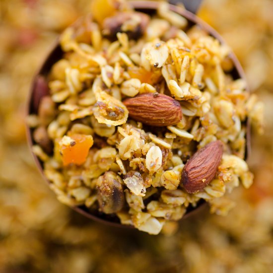 Pumpkin Coconut Granola