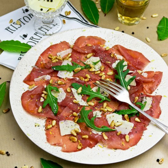 Bresaola carpaccio