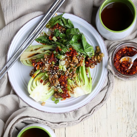 Boy Choy with Mushrooms