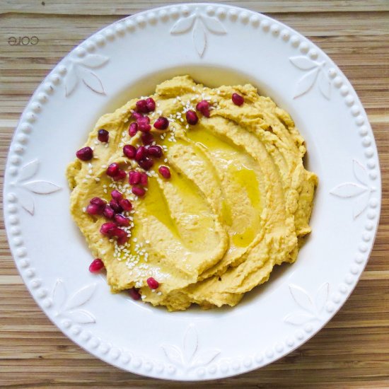 Roasted Sugar Pumpkin Hummus