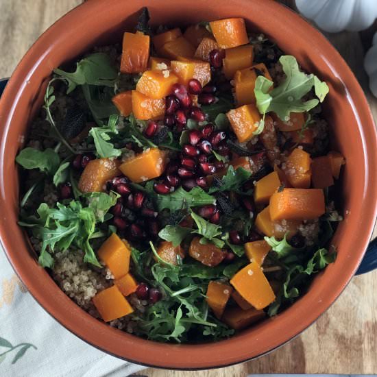 Fall Harvest Salad Low FODMAP