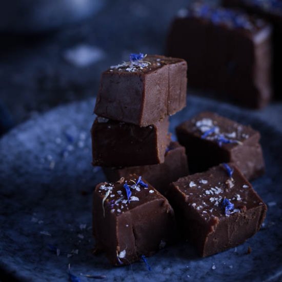 Chocolate and Earl Grey Fudge