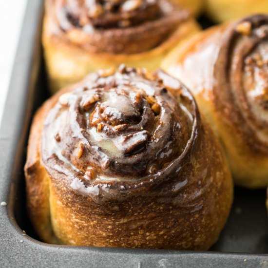 Sticky Maple & Pecan Buns