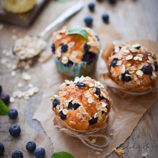 Muffins with Oatmeal