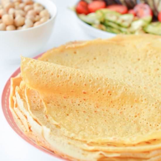 Chickpea Crepes