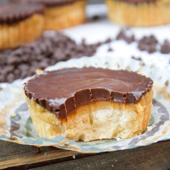 Peanut Butter Shortbread Cups