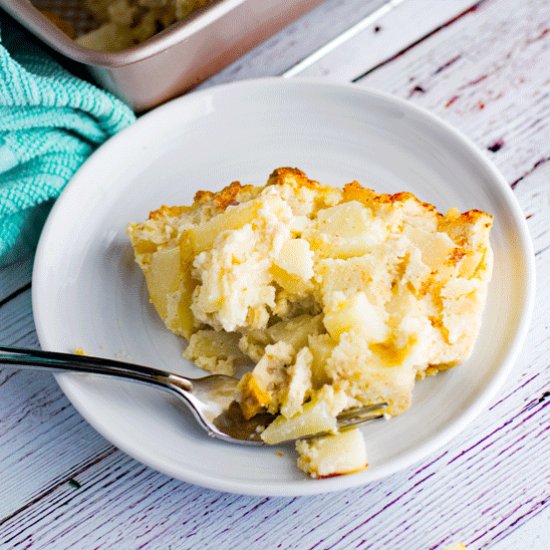 Pear Bread Pudding