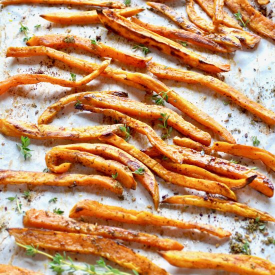 Sweet Potato Za’atar Fries