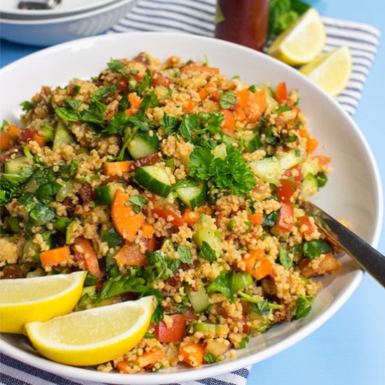 Colorful Tabbouleh Salad