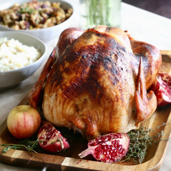 Apple Thyme Roasted Turkey