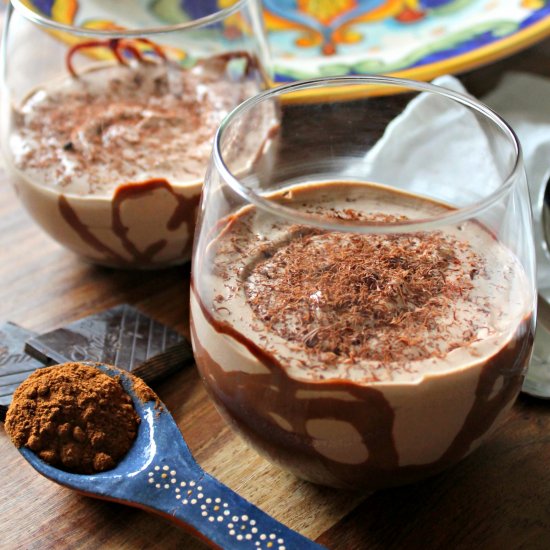 Mexican Chocolate Yogurt Mousse