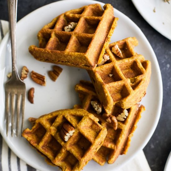 Pumpkin Waffles