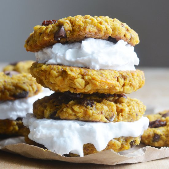 Butternut Squash Oatmeal Cookies