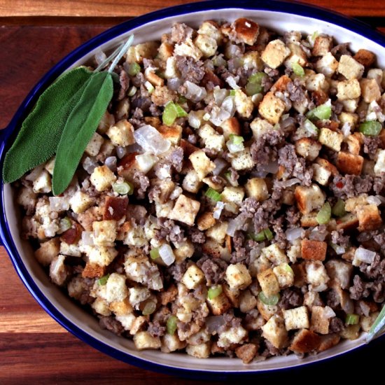 Easy Sausage Stuffing