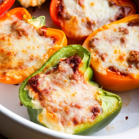 Lasagna Stuffed Peppers