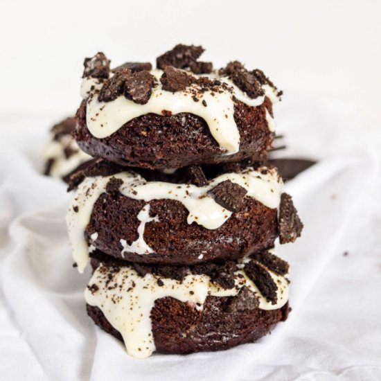 Baked Cookies & Cream Donuts