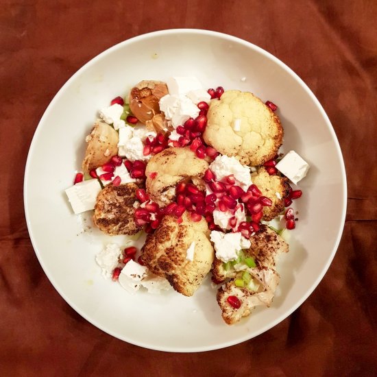 Roasted Cauliflower Salad