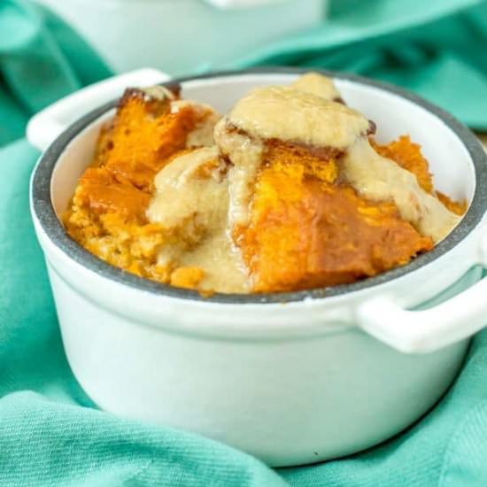 Pumpkin Bread Pudding