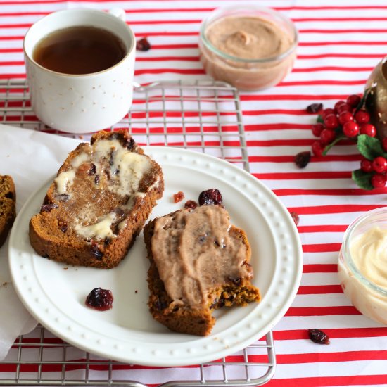 Pumpkin Cranberry Bread