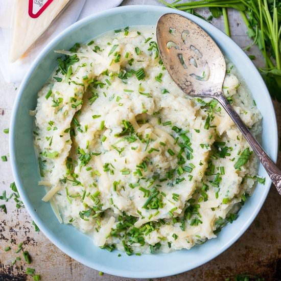 Pressure Cooker Cauliflower Mash