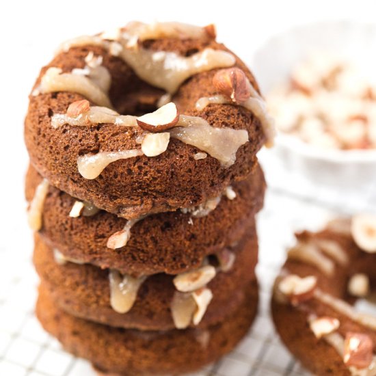 Gluten-Free & Vegan Pumpkin Donuts