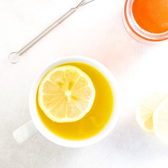 Soothing Honey Lemon Ginger Tea