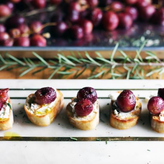 Rosemary Roasted Grapes