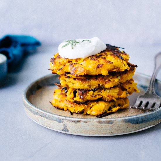 Butternut Squash Fritters