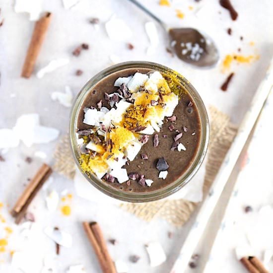 Golden Gut Healing Iced Chocolate