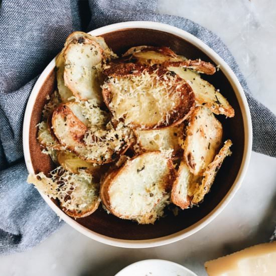 Parmesan and Cracked Pepper Crisps