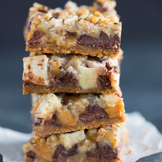 Caramel Apple Magic Bars