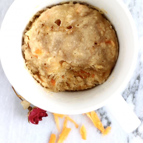 Vegan Carrot Cake Mug Cake