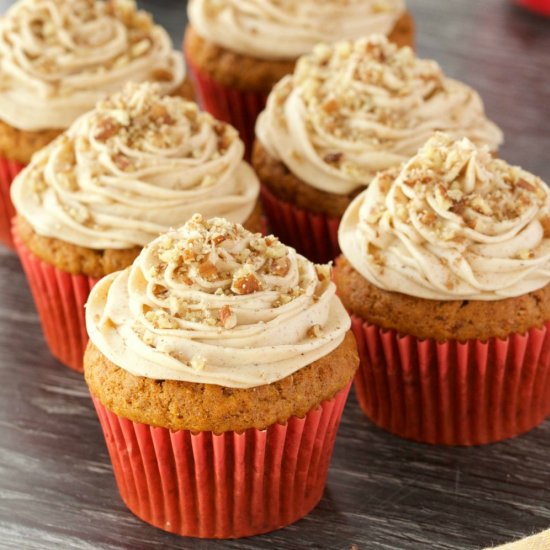 Vegan Pumpkin Cupcakes