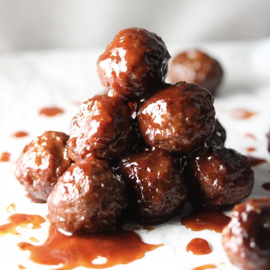 Grape Jelly Meatballs