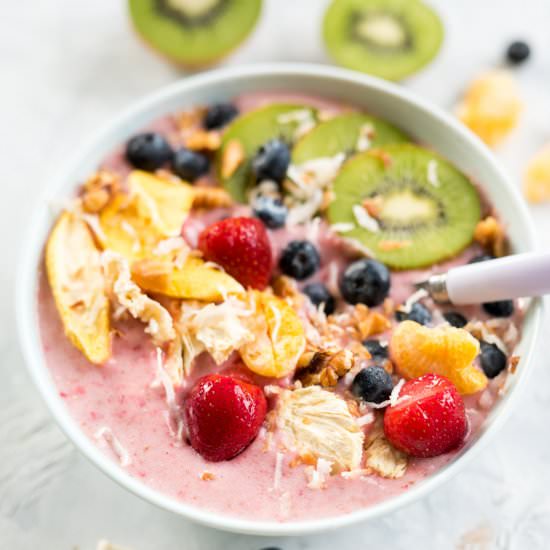 Rainbow Smoothie Bowl