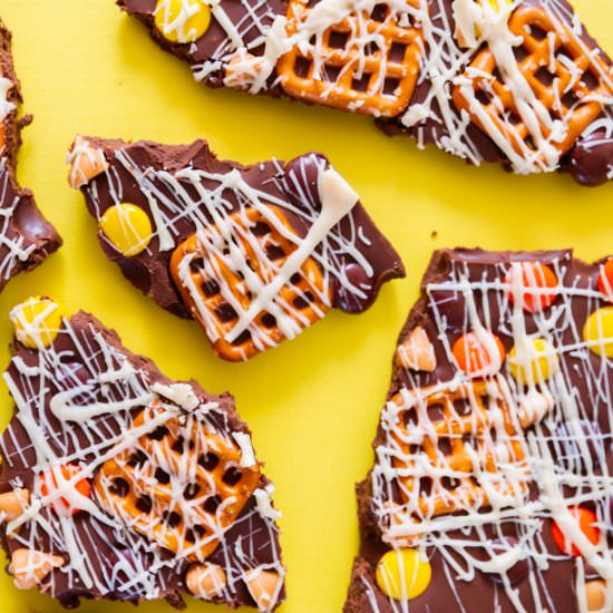 Peanut Butter Chocolate Bark