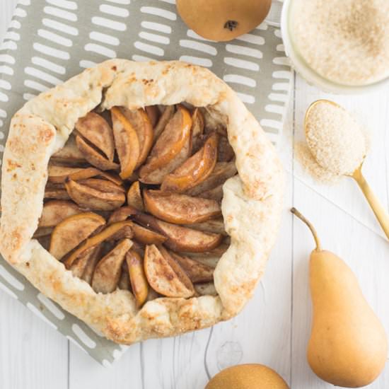 Vegan Pear Galette