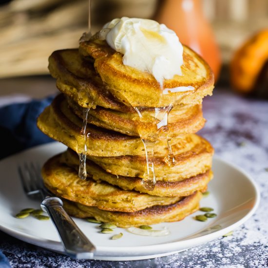 Buttermilk Pumpkin Pancakes