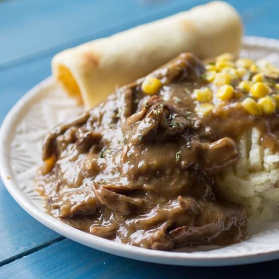 Instant Pot Roast Beef and Gravy