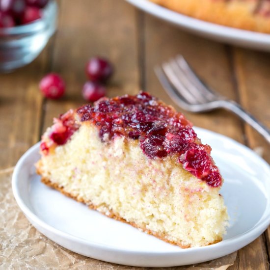 Cranberry Upside Down Cake