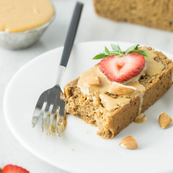 Vegan Peanut Butter Banana Bread