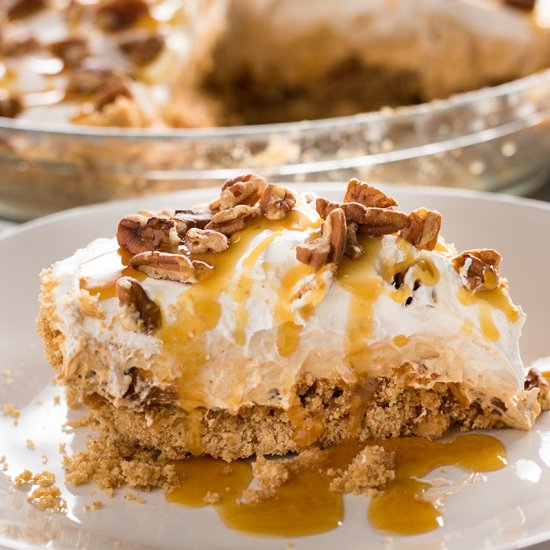 No Bake Butterscotch Pie